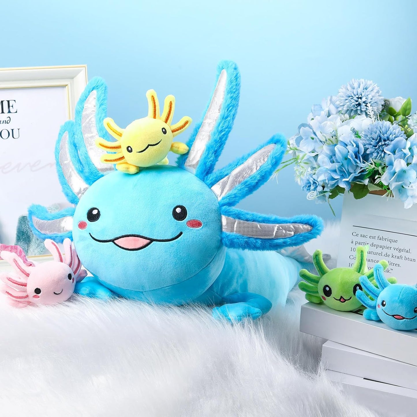 CUTE AXOLOTL FAMILY