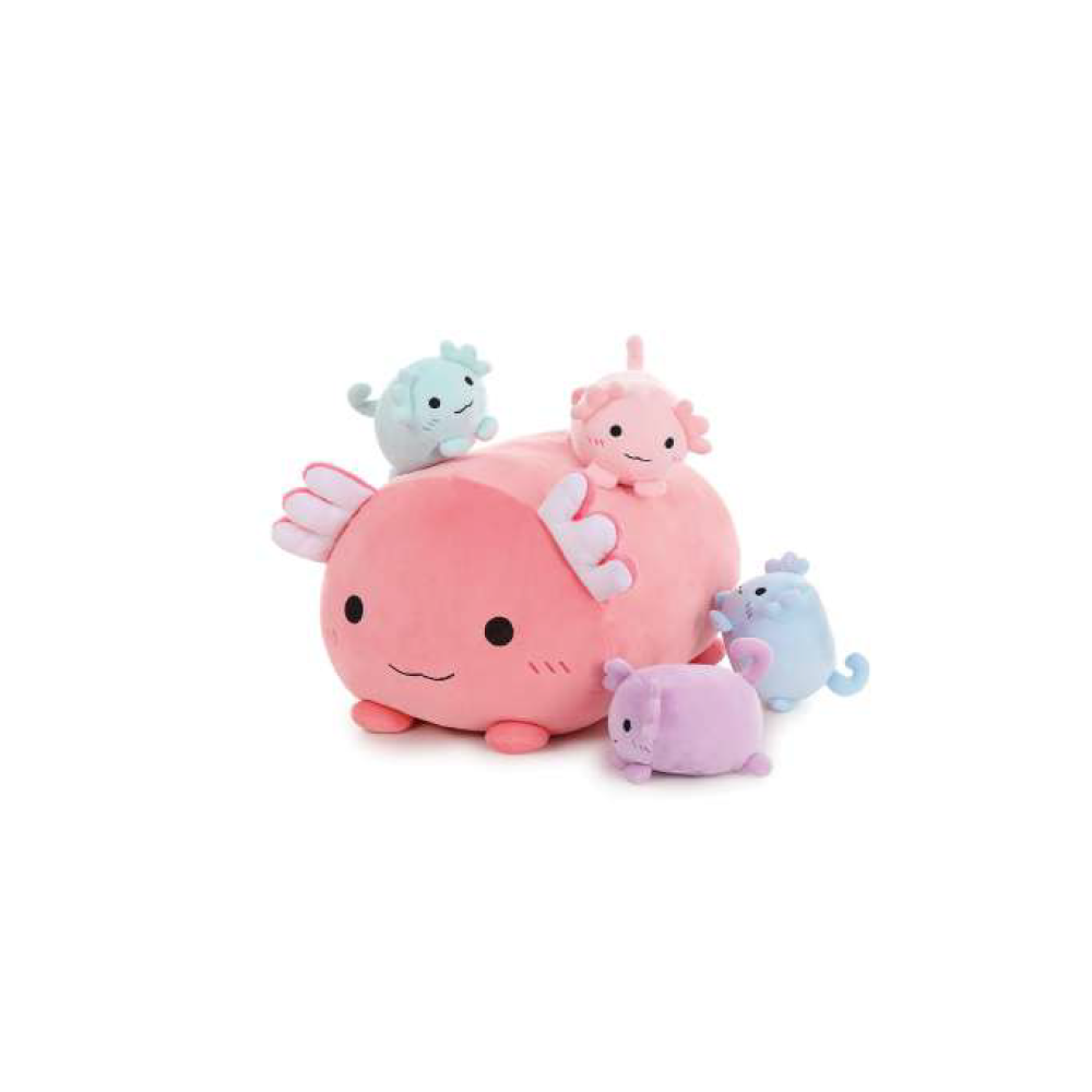 PINK SALAMANDER AND BABIES