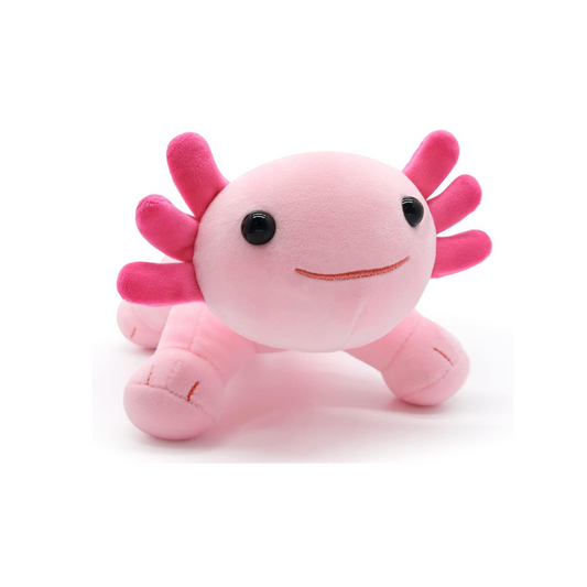 CUTE SMILING AXOLOTL PLUSHIE