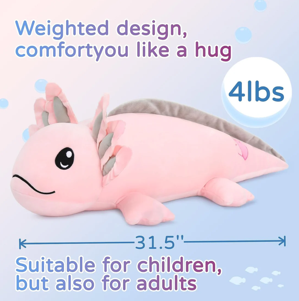 WEIGHTED AXOLOTL SNUGGY