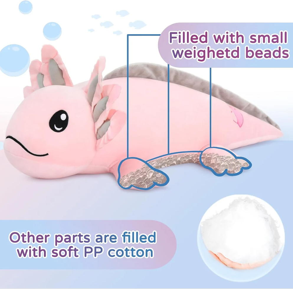 WEIGHTED AXOLOTL SNUGGY