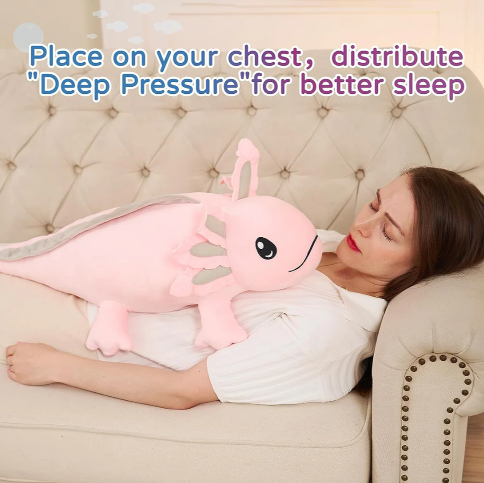 WEIGHTED AXOLOTL SNUGGY
